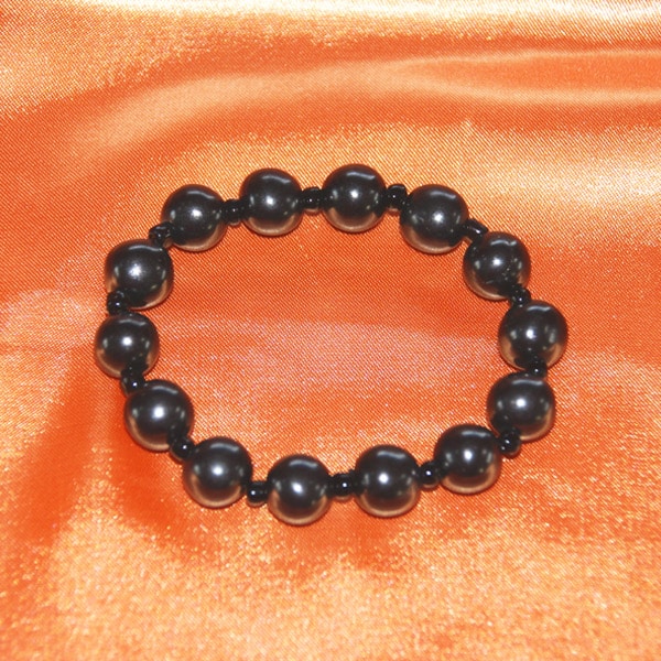 Shungite bracelet perles 9 mm | Arkanova