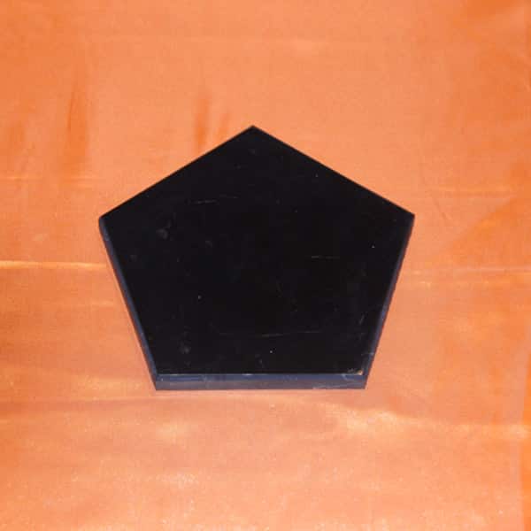 Plaque shungite pentagone 5 x 8 cm | Arkanova