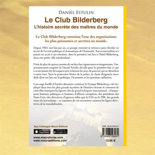 Leclub Bilderberg verso - Daniel Estulin